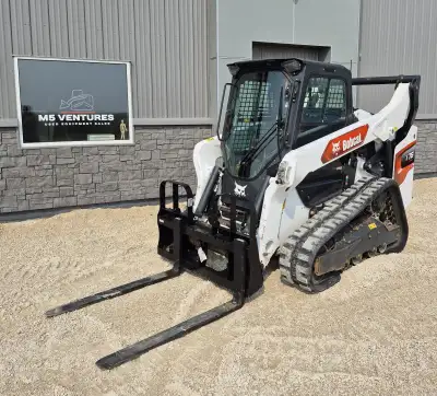 2022 Bobcat T76, 1150 hrs, newer tracks, joystick control with selectable ISO and H pattern control,...