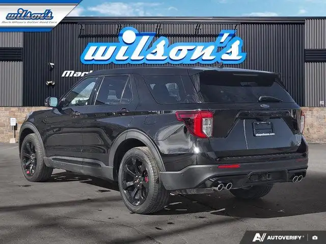 2022 Ford Explorer ST 4WD | Split Leather Buckets | Pano Roof in Cars & Trucks in Guelph - Image 4