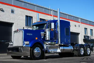 Kenworth W900L 2020 + Cummins 500Hp **NEW Rebuilt** + 982,772 Km + 18 Vitesses + Front Axle 14,600 L...