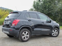 The 2016 Chevrolet Trax LT AWD in black is a versatile SUV that offers confident all-wheel drive han... (image 1)