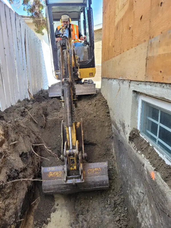 Bobcat, Backfill, Trenching & Drainage in Renovations, General Contracting & Handyman in Calgary - Image 11
