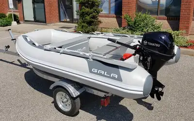 New Gala Freestyle F270A Foldable Inflatable Boat with Air-Deck The Freestyle tenders offers a compa...