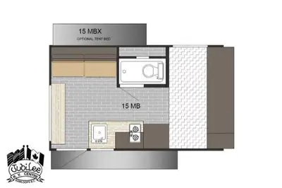 2025 Sun Lite 15MB Key Features Hybrid Expandable Tent Bed Maximizes space without increasing length...