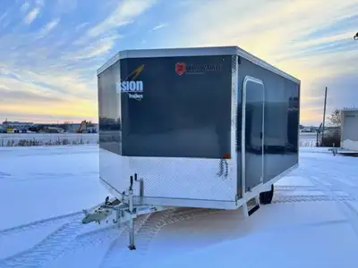 2026 Mission Aluminum Trailers Enclosed Crossover 2.0 Snow MFS101X12CROSSOVER2.0Get more room for yo...