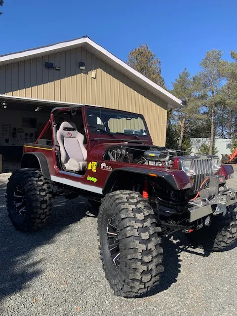 Custom monster Jeep YJ on 43 all new and stroker engine