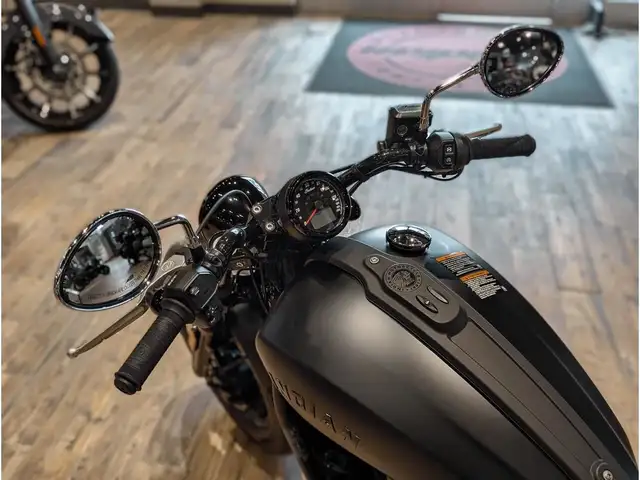 2025 Indian Motorcycle Scout Sixty Bobber Limited // Black Smoke in Street, Cruisers & Choppers in Winnipeg - Image 9