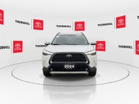 Thornhill Toyota Proudly Presents This White 2024 Toyota Corolla Cross with XLE AWD Package, Featuri... (image 3)