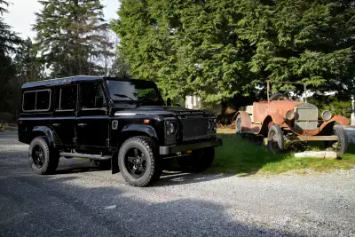 2007 Land Rover Defender 110 XS Puma LHD — $110,000 CAD Available now in Squamish, BC at Pacific Off...