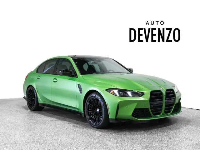 2025 BMW M3 Competition xDrive Frozen Tampa Green Carbon Fiber