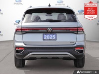 New Price! Pyrite Silver Metallic 2025 Volkswagen Taos Comfortline AWD | Leather | Rear Cam AWD 8-Sp... (image 3)