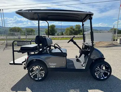 Certified Factory Refurbished Pre-owned Cart RXV Elite 4 Passenger with Upgraded 14" Wheels $13,995...