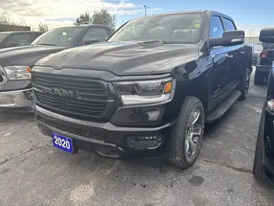 Clean Car Fax**One Owner Trade In**Ram 1500**Sport**Crew Cab**4x4**5.7L**V8**Hemi**Bucket Seats**Hea...