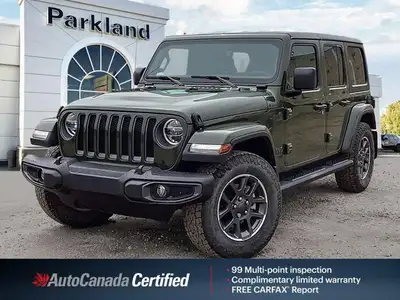 This Jeep Wrangler boasts a Intercooled Turbo Premium Unleaded I-4 2.0 L/122 engine powering this Au...