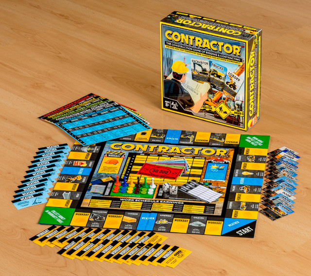 NEW!  CONTRACTOR Board Game in Toys & Games in Regina