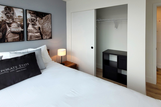 Furnished Brand NEW 2-bedroom at Livmore - All inclusive dans Locations temporaires  à Ville de Montréal - Image 3