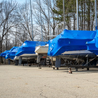 Winter storage for boats and RVs