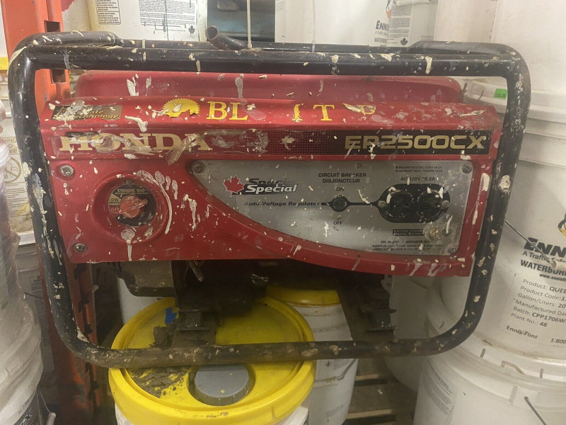 Honda generator (used) for sale  