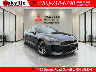 This is a 2019 Kia Stinger GT-Line AWD powered by a 2.0L turbocharged engine with smooth all-wheel d...