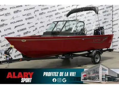 Welcome to Alary Sport Ontario Lund Boat Co LUND 1650 Angler Sport + MERCURY 60 HP & Remorque 2024 C...