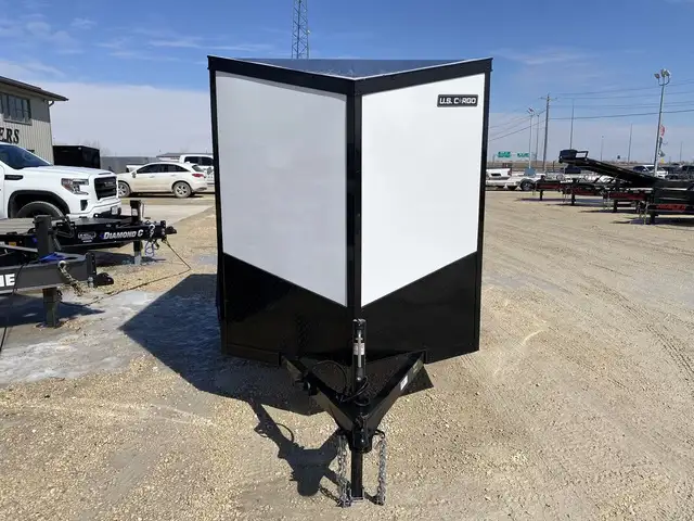 2026 US Cargo 5' X 8' V-Nose Rear Ramp Door Cargo Trailer in Cargo & Utility Trailers in Winnipeg - Image 10