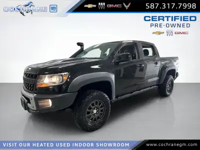 Our used 2019 Chevrolet Colorado ZR2 Crew Cab 4X4 is ready to rock on or off the road in Black. Powe...