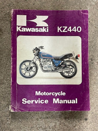 Sm173 Kawasaki KZ440 Service Manual 99924-1022-04