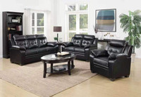 GRAND OPENING!!! 3 PIECE BONDED LEATHER SOFA SET