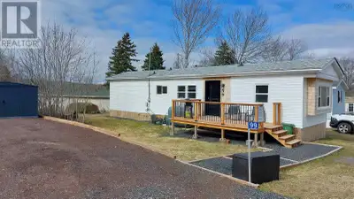 Completely redone, modern 2 bed, 1 bath mini home in Mulgrave. Located on a leased lot in a great ba...