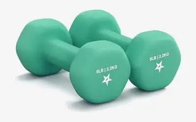 Yes4All Neoprene Dumbbell Pair - Hex, Anti-Slip, View more