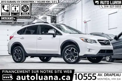 Auto Luana 2013 SUBARU XV Crosstrek PRENEZ UN RENDEZ-VOUS / BOOK AN APPOINTMENT (514) 327-5553 14300...