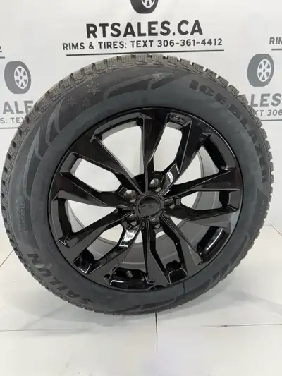 Set of 4 Sailun Ice Blazer Winter Tires ON 18" Gloss Black RT Rims FITS: Hyundai, Honda, Mitsubishi,...