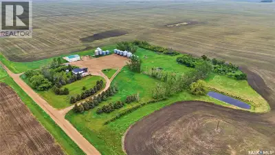 Looking for an acreage just minutes from Assiniboia? This one has a large Eaton's home and is sittin...
