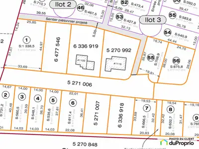 Beau terrain résidentiel situé à Desbiens. Nouveau quartier résidentiel. Situé près du lac et de la...