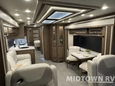 Midtown is proud to offer this pristine 2022 Newmar New Aire 3545, a luxury diesel coach that sets t...