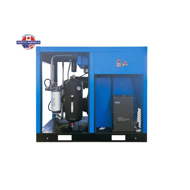 50 HP VFD Screw Air Compressor | 1-3 Phase | 208-600V in Other Business & Industrial in Oakville / Halton Region - Image 5