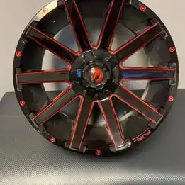 Fuel Contra Black & Red in Tires & Rims in Mississauga / Peel Region - Image 2