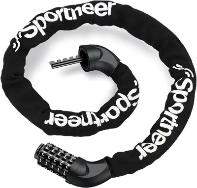 Bike Lock - Heavy Duty - Bike Chain Lock | FREE Delivery, View more