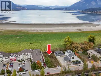 Exceptional 72 feet of lakefront one of the last remaniong lakefront lots in salmon arm! waterfront...