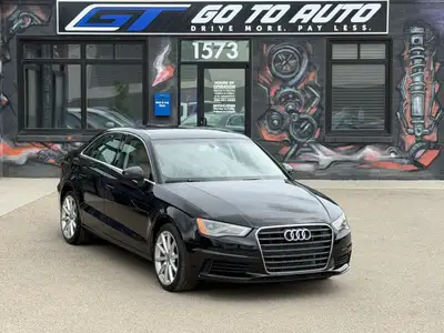 2015 Audi A3 TDI Progressiv FrontTrak Sedan - Navigation|Parking sensors|Leather|Heated seats|Sunroo...