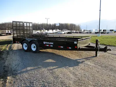 Canada Trailers Utility Trailers 80in. x 16' starting at $7,030.00 or $140.58/month! Models Built To...