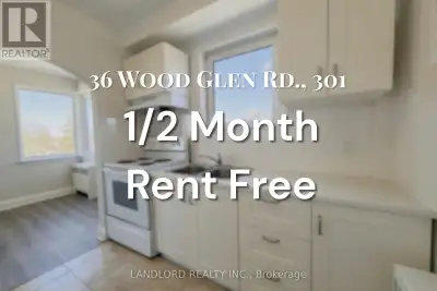 **1/2 MONTH RENT FREE** Professionally Managed 1 Bed, 1 Bath Suite In Toronto's Desirable Birchcliff...