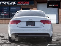 2016 Audi A5 Premium Plus S line - 6-Speed Manual! White on Black Leather Interior - CarFAX Verified... (image 4)