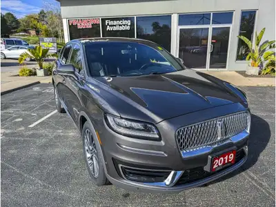 2019 Lincoln Nautilus Reserve Magnetic Gray Metallic Odometer is 27958 kilometers below market avera...