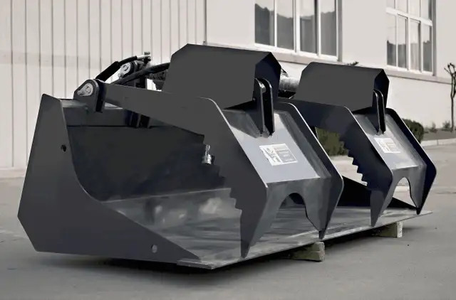 Brand New Skid Steer Grapple Bucket Attachment | Wholesale Price in Other Parts & Accessories in Richmond - Image 4