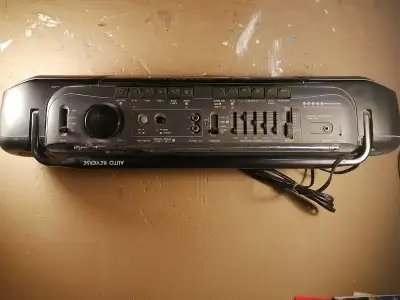 Sanyo double cassettes stereo size 22x4.5x5.5inch, View more