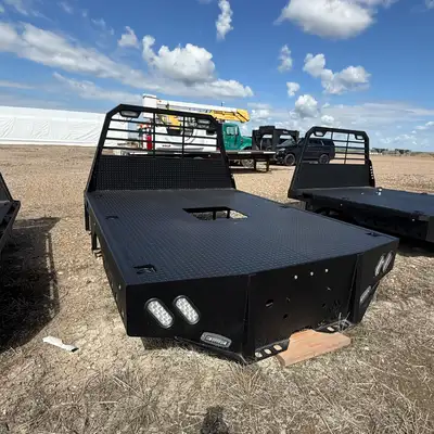 TRUCK DECK – FORD LONG BOX, SINGLE REAR WHEEL Ready for install. FEATURES HSS tube frame Black, matt...