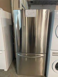 Réfrigérateur 30'' stainless congélateur au bas LG