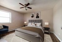 Amenities: 55+ Community • Elevator • Central Air Conditioning Suite & Building: - One-bedroom and t... (image 4)