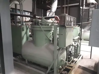 300 HP, 575 3/PH, 1500 CFM, 110 PSI, 2553 hours on the meter. S/N: 003-88317