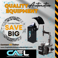 Brand New Tire Machine and Wheel Balancer ETL Certified combo